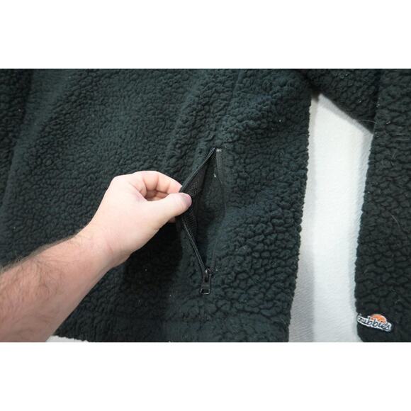 Chubbies Sherpa Jacket Black Fleece Mens Size Small - Picture 7 of 9